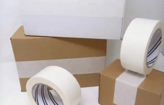 Kraft and White Paper Tape